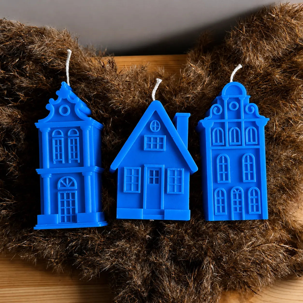 Amsterdams Grachtenhuis Kaarsen (3 pcs)