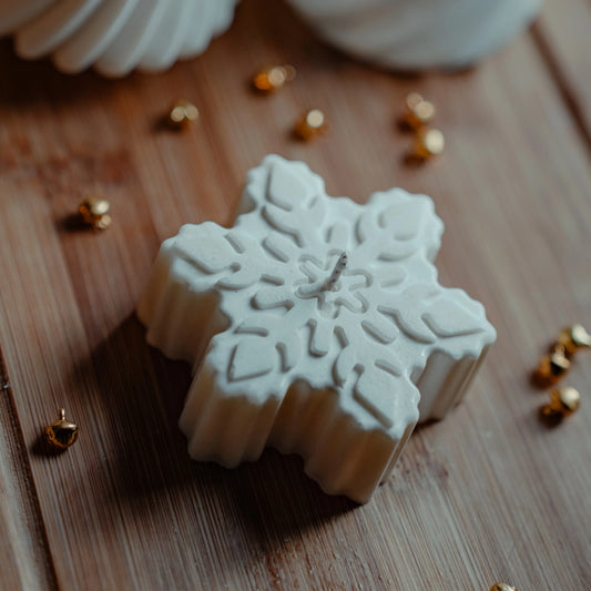 Snowflake Candle 3-Pack