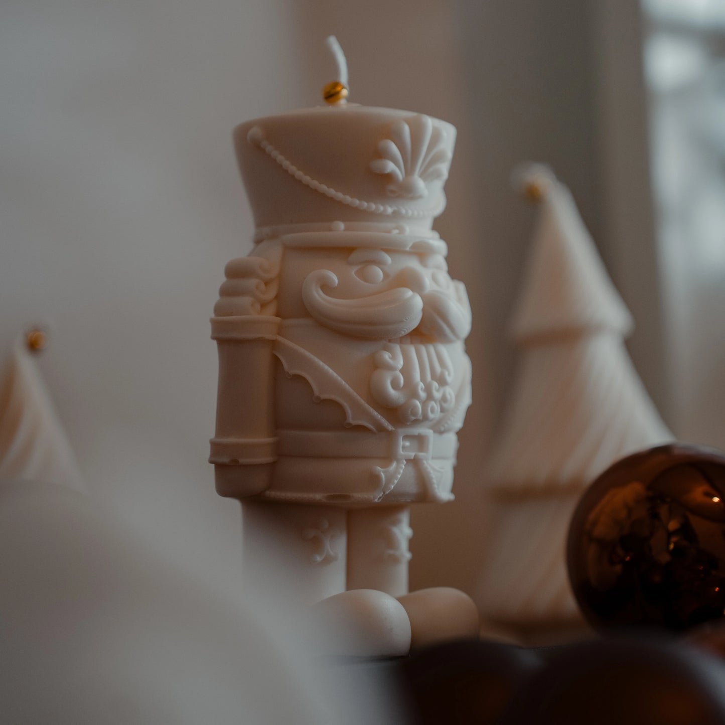 Christmas Nutcracker Candle