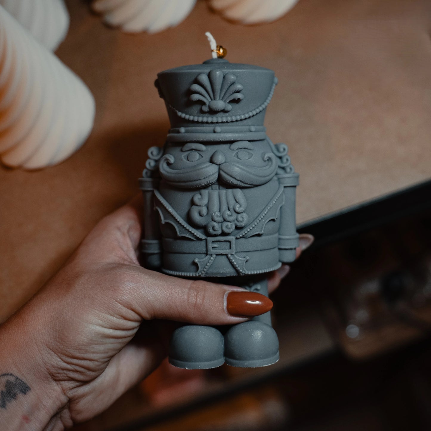 Christmas Nutcracker Candle