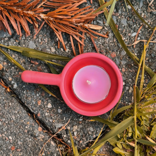 Where the Light Lands - Tealight Candle Holder - Hot Mess Candle