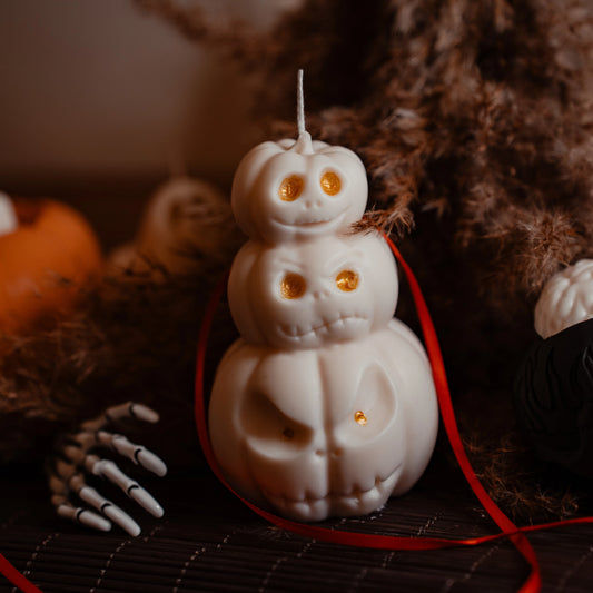 Halloween Pumpkin Candle