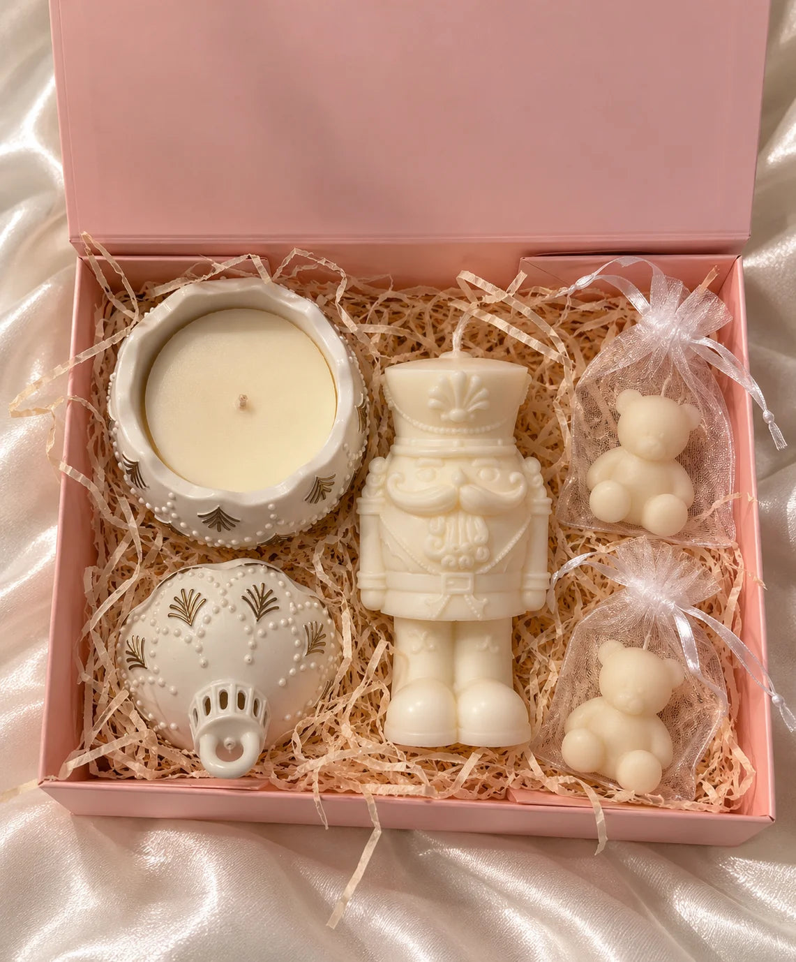 Luxe Kerst Kaarsen Cadeaubox