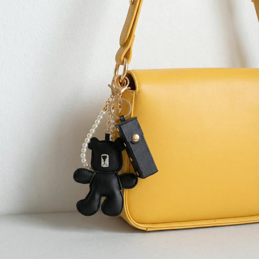 Keychain Modern Black Bear
