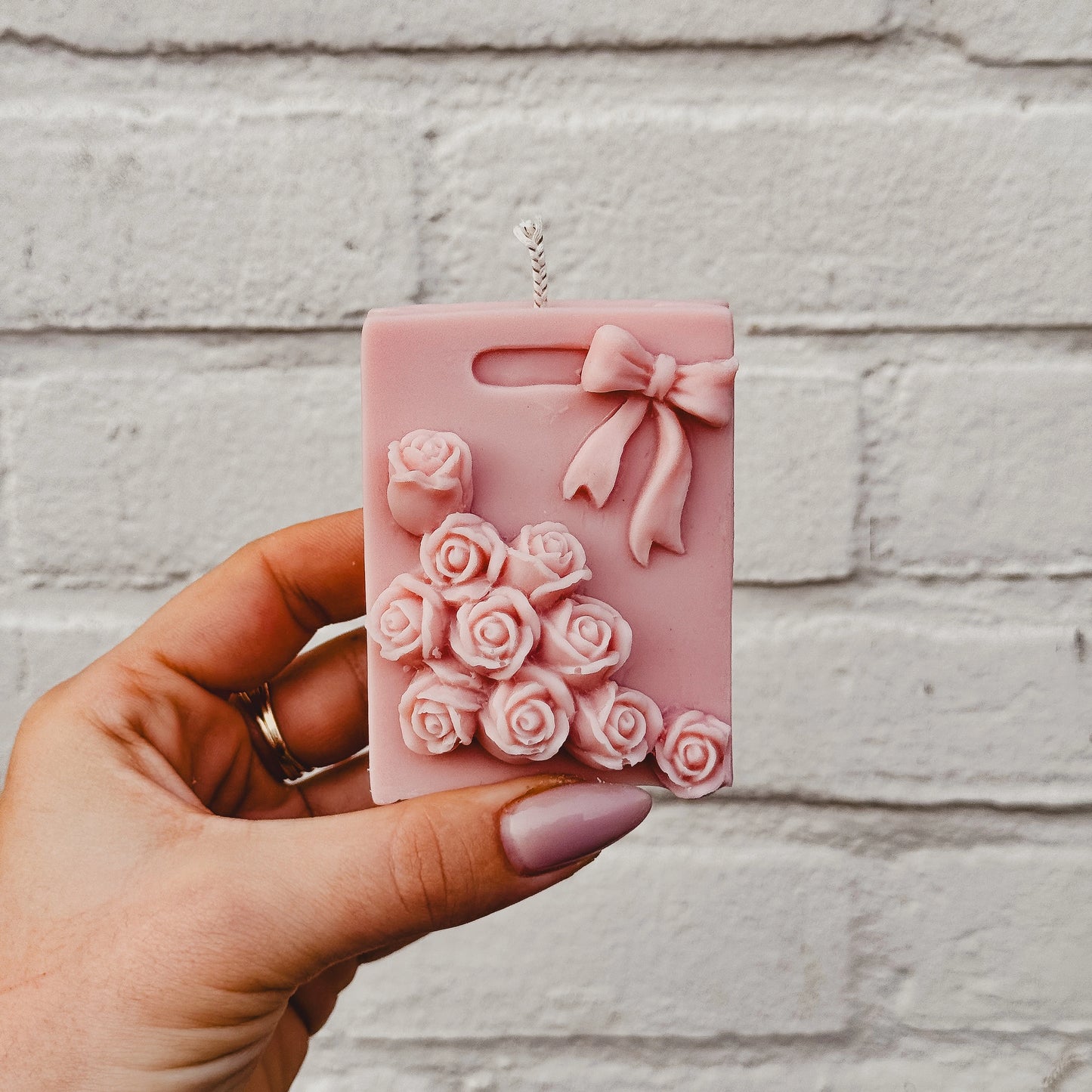 Valentine’s Rose Gift Box Candle